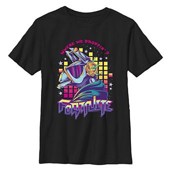 Boys 8-20 Fortnite Where We Droppin' Graphic Tee