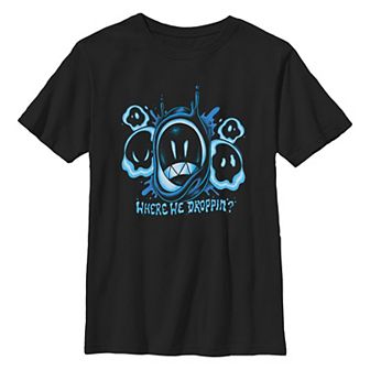 Boys 8-20 Fortnite Grimey Where We Droppin' Graphic Tee
