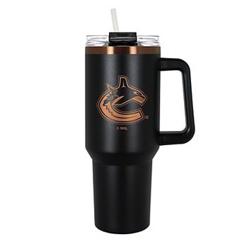 NHL Vancouver Canucks 40-oz. Colossus Black & Copper Travel Mug