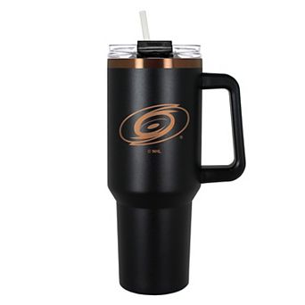 NHL Carolina Hurricanes 40-oz. Colossus Black & Copper Travel Mug