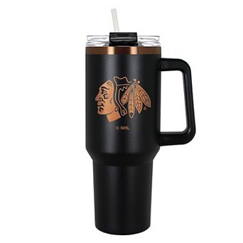 NHL Chicago Blackhawks 40-oz. Colossus Black & Copper Travel Mug