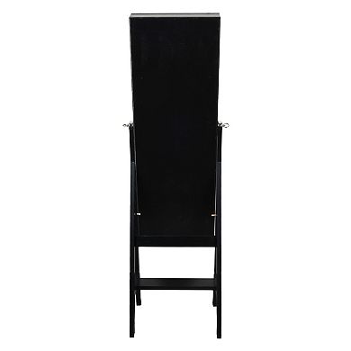 Prinz Freestanding Jewelry Storage Cabinet with Full-Length Mirror