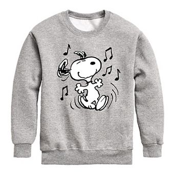 Boys 8-20 Peanuts Snoopy Dancing Fleece Sweatshirt
