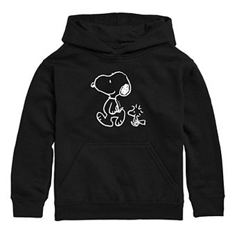 Boys 8-20 Peanuts Snoopy & Woodstock Walk Graphic Hoodie
