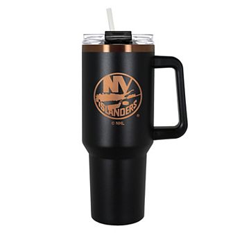 NHL New York Islanders 40-oz. Colossus Black & Copper Travel Mug