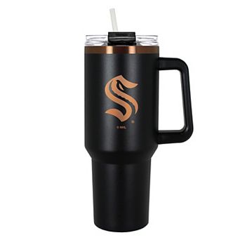 NHL Seattle Kraken 40-oz. Colossus Black & Copper Travel Mug