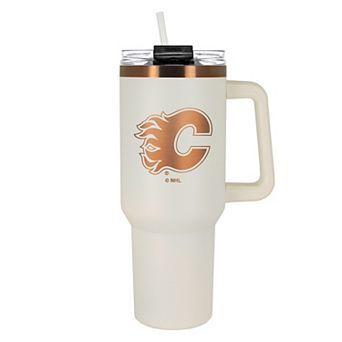 NHL Calgary Flames 40-oz. Colossus Crème & Copper Travel Mug