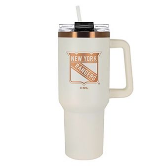 NHL New York Rangers 40-oz. Colossus Crème & Copper Travel Mug