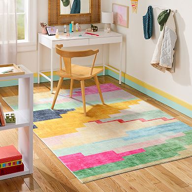 Town & Country Play Nara Southwest Pop Kids Washable Area Rug