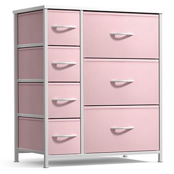 Sorbus 7 Drawers Dresser With Steel Frame, Wood Top, Handles - Storage For Bedroom, Home, Etc