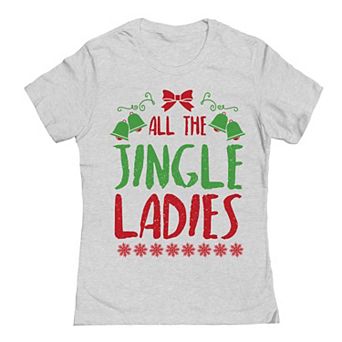 Junior's Christmas Jingle Ladies Graphic Tee