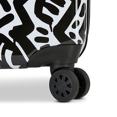 Disney's Mickey Mouse x Keith Haring 21 in. Expandable Carry-On Spinner Luggage by American Tourister