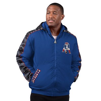 New England Patriots Patriots Full Zip Jacket Men's Starter Navy