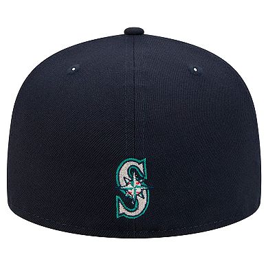 Men's New Era Navy Seattle Mariners Ransom 59FIFTY Fitted Hat