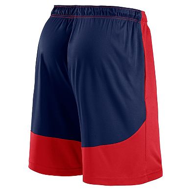 Men's Fanatics Red/Navy St. Louis Cardinals Launch Polyester Shorts