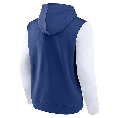 Men's Blue Toronto Maple Leafs Deliver Fleece Pullover Hoodie