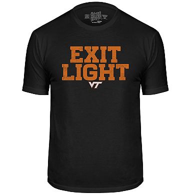Men's Original Retro Brand Black Virginia Tech Hokies Metallica Retro T-Shirt