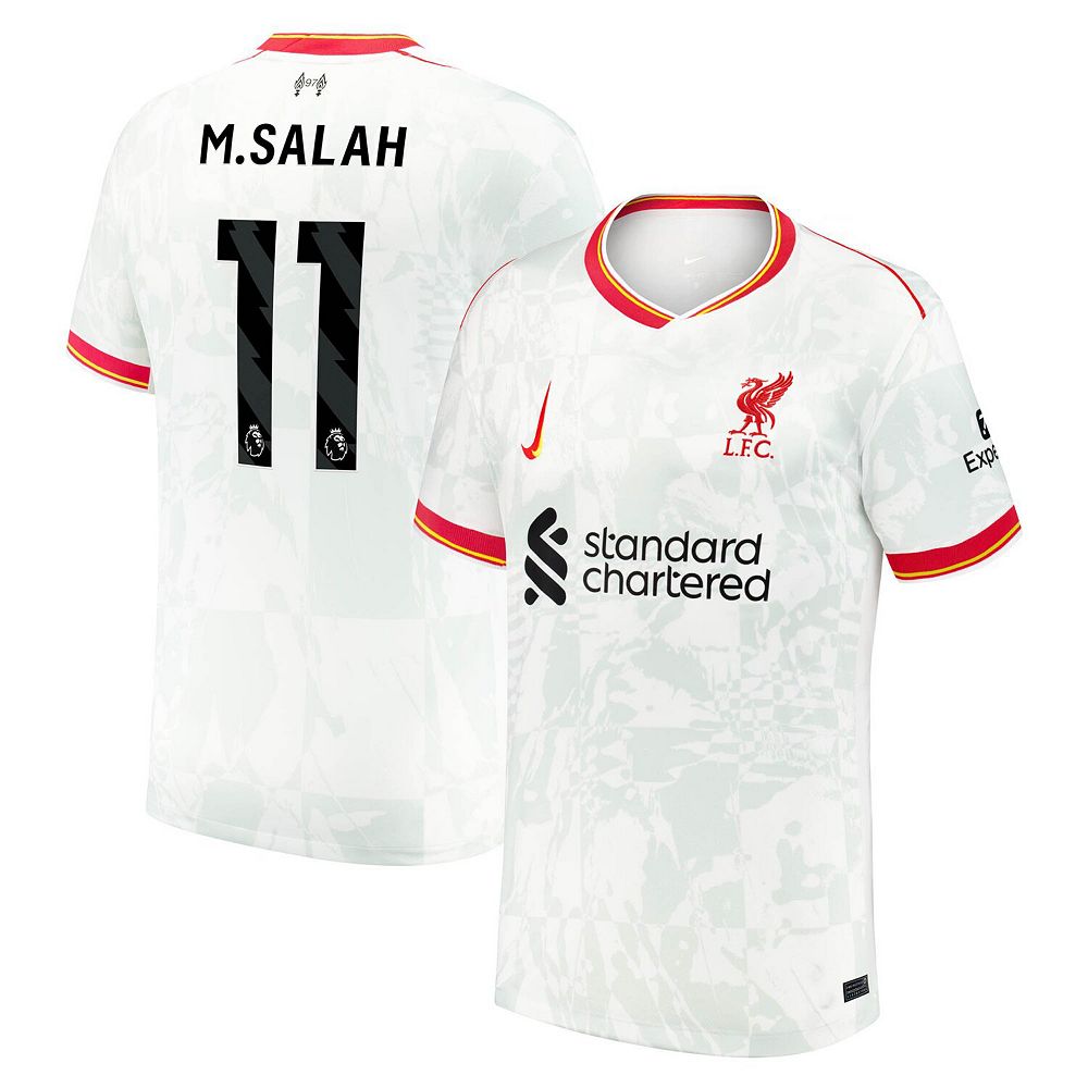 大人気 White Salah Mohamed Nike Youth Liverpool Third 2024/25 ウェア