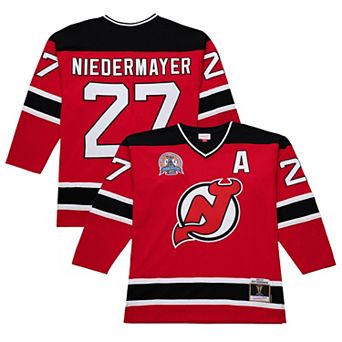 Men's Scott Niedermayer Red New Jersey Devils 2002-03 Power Play Jersey