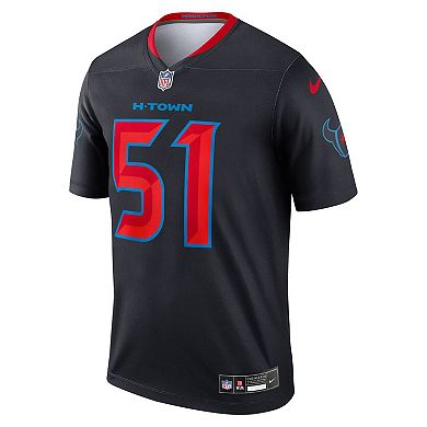 Men's Nike Will Anderson Jr. Navy Houston Texans Alternate Legend Player Performance Top