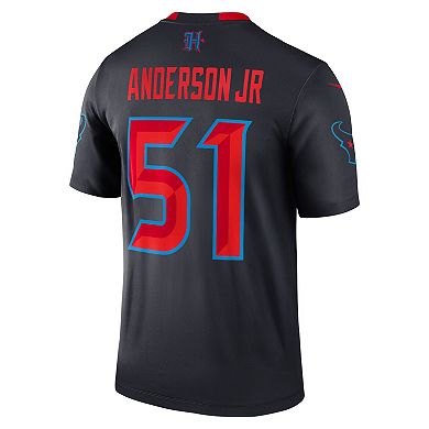 Men's Nike Will Anderson Jr. Navy Houston Texans Alternate Legend Player Performance Top