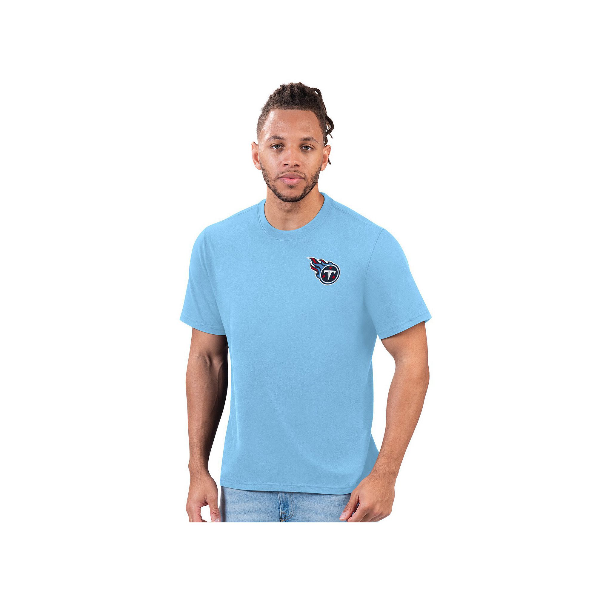 Mens Margaritaville  Red Tennessee Titans Gametime T-Shirt, Size: Medium, 