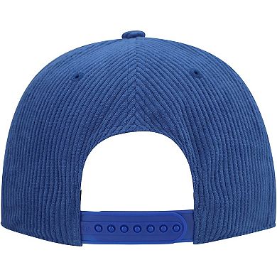 Men's '47 Royal Golden State Warriors Double Header Sidepatch Cord Hitch Adjustable Hat