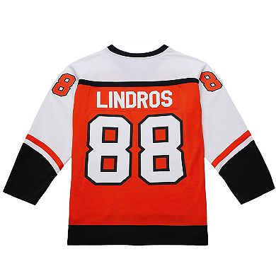 Men's Eric Lindros Orange Philadelphia Flyers 1996-97 Power Play Jersey