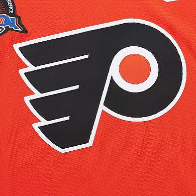Men's Eric Lindros Orange Philadelphia Flyers 1996-97 Power Play Jersey