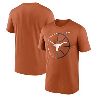 Men's Nike Texas Orange Texas Longhorns Legend Basketball Icon Performance T-Shirt