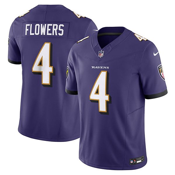 Men's Nike Zay Flowers Purple Baltimore Ravens Vapor F.U.S.E.