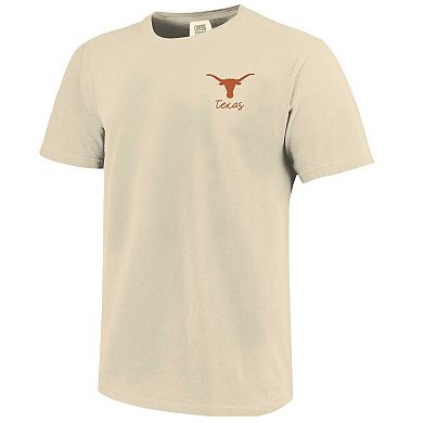 Unisex Image One Natural Texas Longhorns Comfort Colors Coquette T-Shirt
