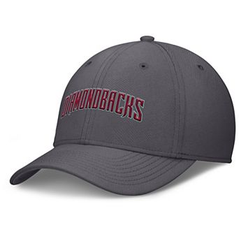 Men's Nike Gray Arizona Diamondbacks Swoosh Performance Flex Hat