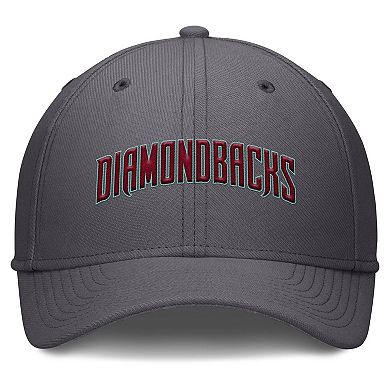 Men's Nike Gray Arizona Diamondbacks Swoosh Performance Flex Hat
