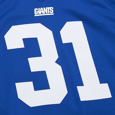 Men's Mitchell & Ness Jason Sehorn Royal New York Giants 2000 Legacy Replica Jersey