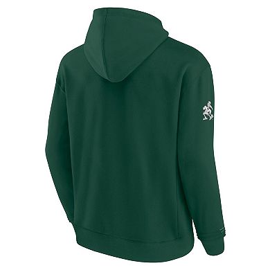 Men's Fanatics Green Miami Hurricanes Pace Pullover Hoodie