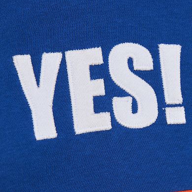 Men's Mitchell & Ness Royal New York Islanders Head Coach Slogan Pullover Hoodie