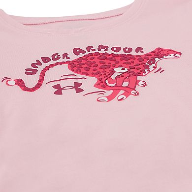 Girls 4-6x Under Armour Printed Long Sleeve Top & Leggings Set