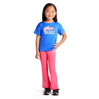 Girls 4-6x Under Armour 2 pc Graphic Tee & Yoga Pants Set