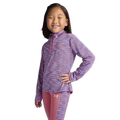 Girls 4-6x Under Armour Tech Twist Quarter-Zip Top & Leggings Set