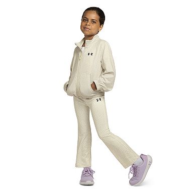 Girls 4-6x Under Armour Allover Print Full-Zip Jacket & Pants Set