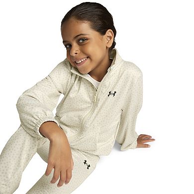 Girls 4-6x Under Armour Allover Print Full-Zip Jacket & Pants Set