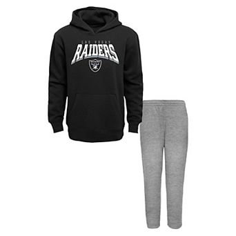 Toddler Las Vegas Raiders Dynamic Duo Fleece Pullover Hoodie & Sweatpants Set