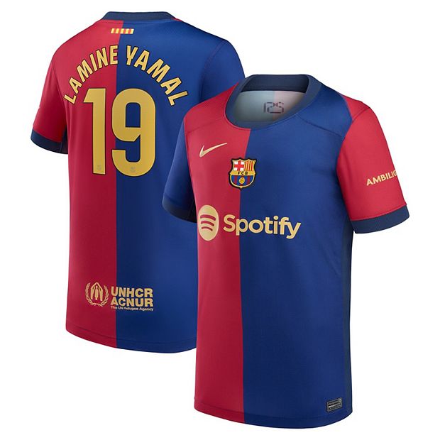Nike FC Barcelona Lamine Yamal 19 キッズシャツ Youth Nike Lamine Yamal Royal Barcelona 2024/25 Home Replica