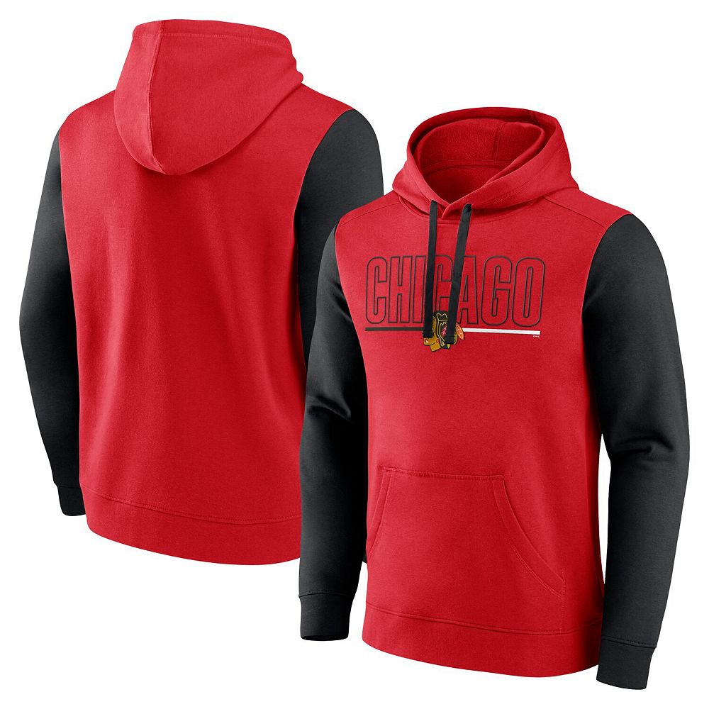 adidas Men's NHL Chicago Blackhawks Pullover Jersey Hoodie