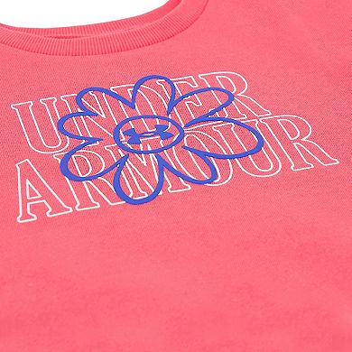 Baby & Toddler Girls Under Armour Printed Crewneck & Legging Set