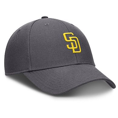 Men's Nike Gray San Diego Padres Club Performance Adjustable Hat