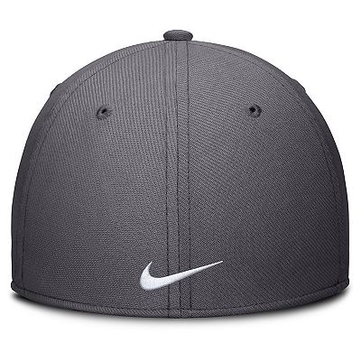 Men's Nike Gray Los Angeles Dodgers Swoosh Performance Flex Hat