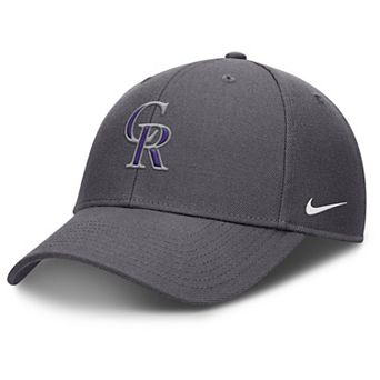 Men's Nike Gray Colorado Rockies Club Performance Adjustable Hat