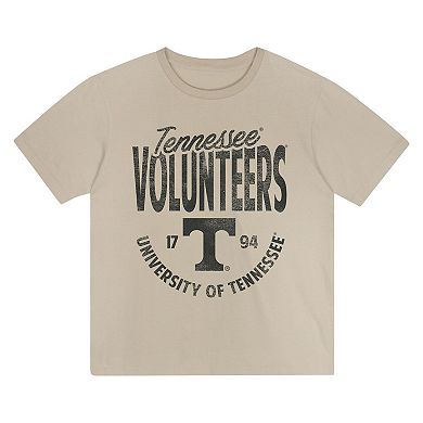 Toddler Tan Tennessee Volunteers News Flash T-Shirt